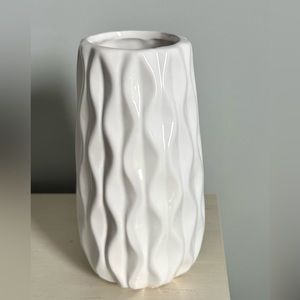 white vase
